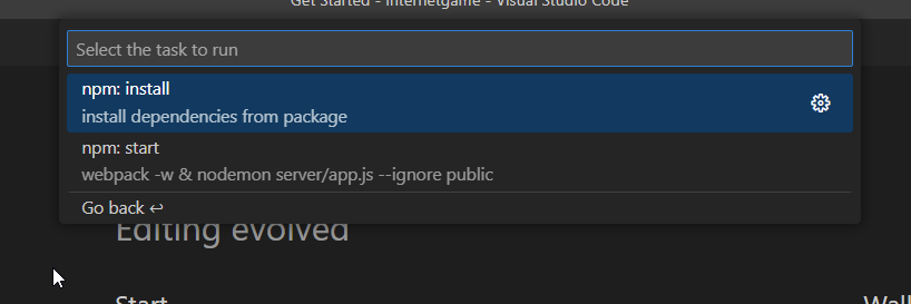 NPM installation task failed. · Issue #170788 · microsoft/vscode · GitHub